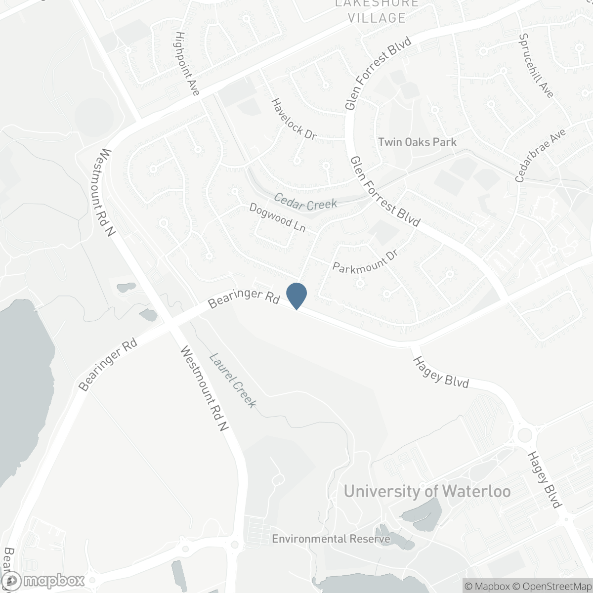 309 TOLL GATE Boulevard, Waterloo, Ontario N2L 4M5